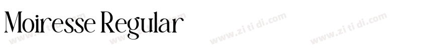 Moiresse Regular字体转换 Moiresse Regular字体转换